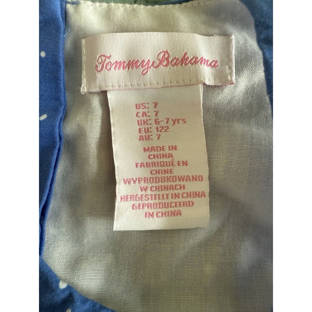 Girls Tommy Bahama Dress Size 7 Mermaid Under the Sea Beach Vacation Dress - Picture 4 of 8